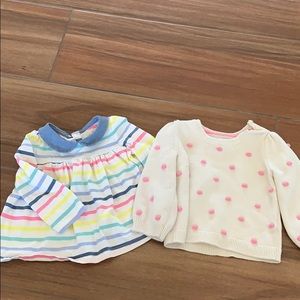 Gap baby girl tops set